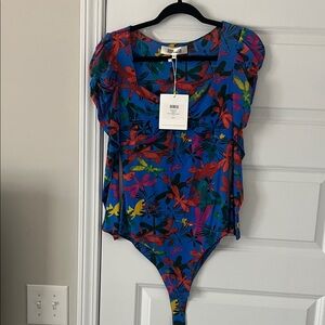 Colorful Floral Bodysuit